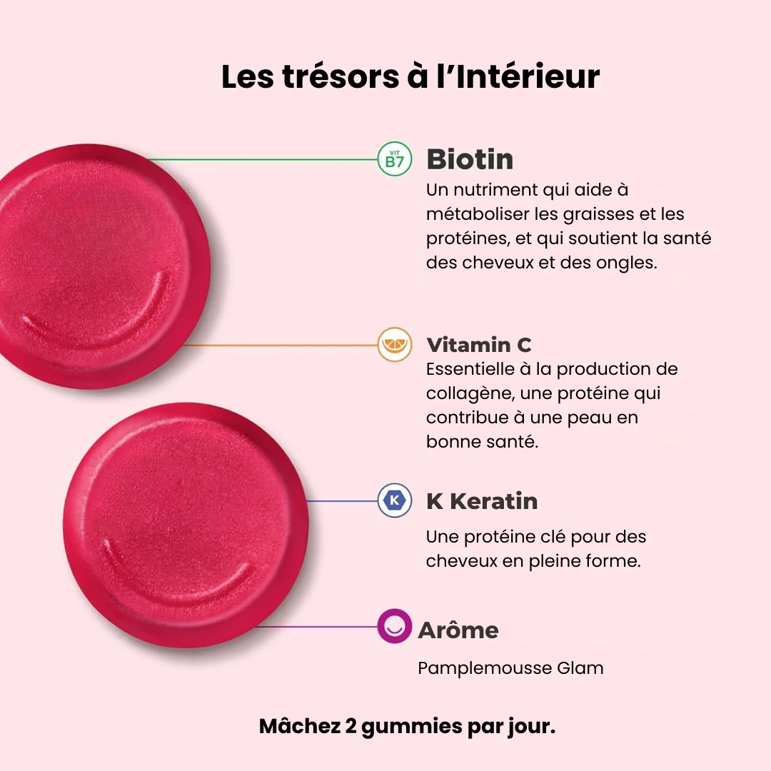 Gummies Cheveux & Ongles - Image 3