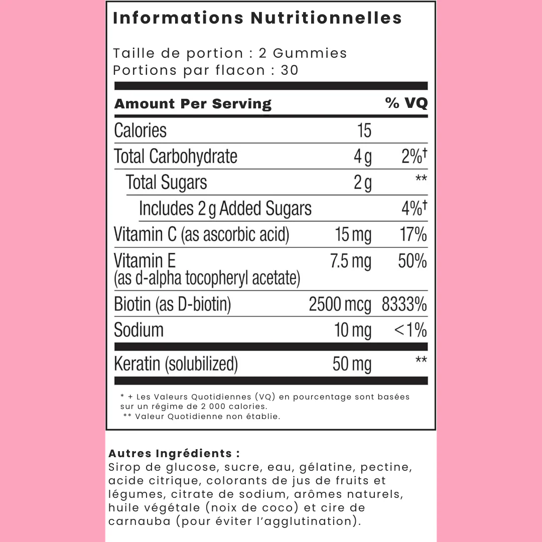 Gummies Cheveux & Ongles - Image 8