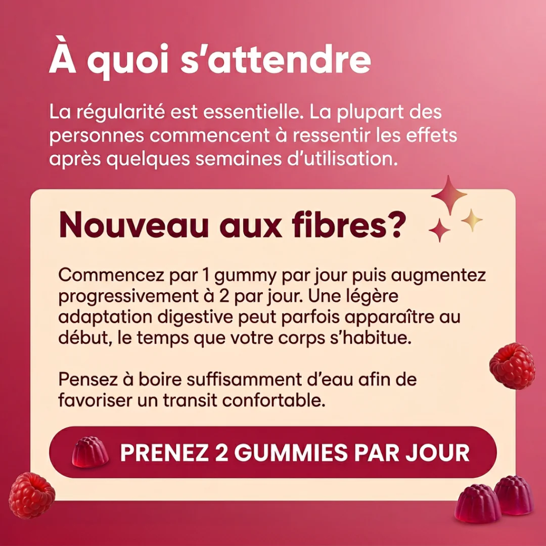 Gummies Digestion – Saveur Framboise Citron - Image 6