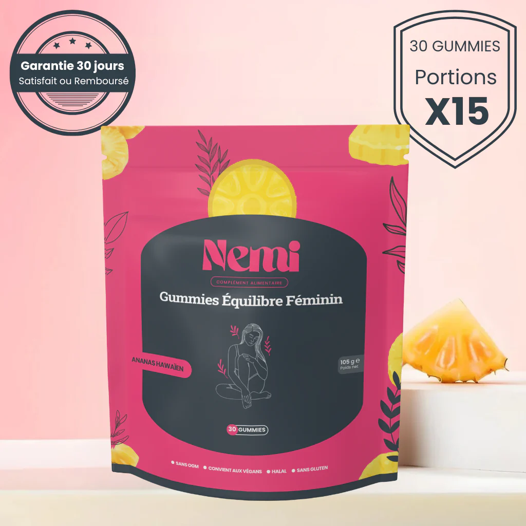 Gummies Équilibre Féminin Ananas | 1+1 OFFERT - Premium