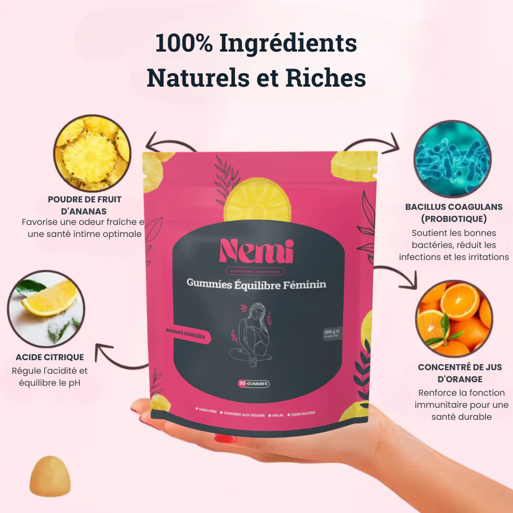 Gummies Équilibre Féminin Ananas | 1+1 OFFERT - Premium - Image 4