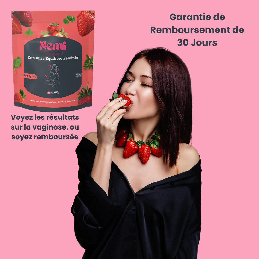 Gummies Équilibre Féminin - Fraise | Pensés Par Vous - Image 10