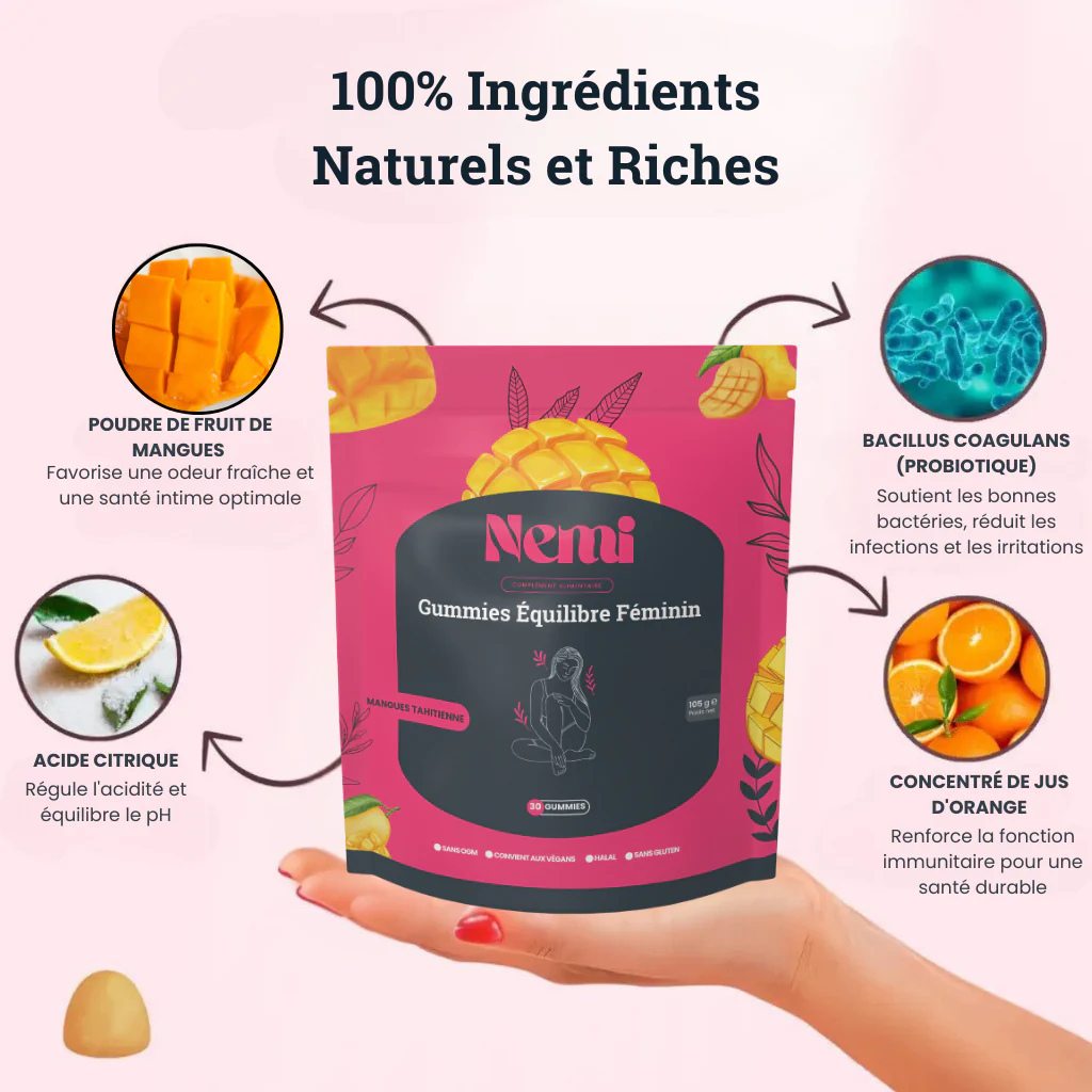 Gummies Équilibre Féminin - Mangue | Édition Limitée - Image 5