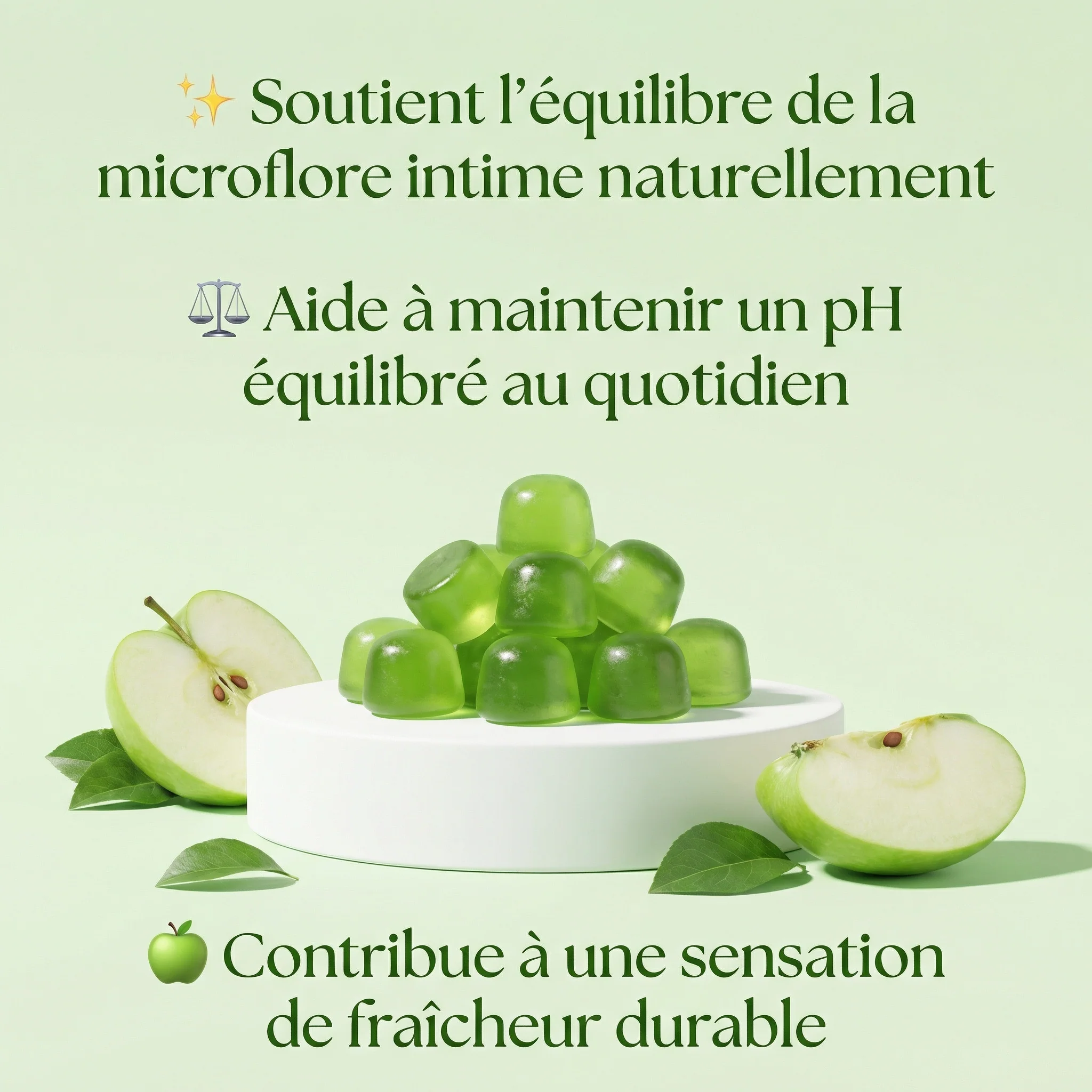 Gummies Équilibre Féminin – Pomme | 1 + 1 OFFERT - Image 7