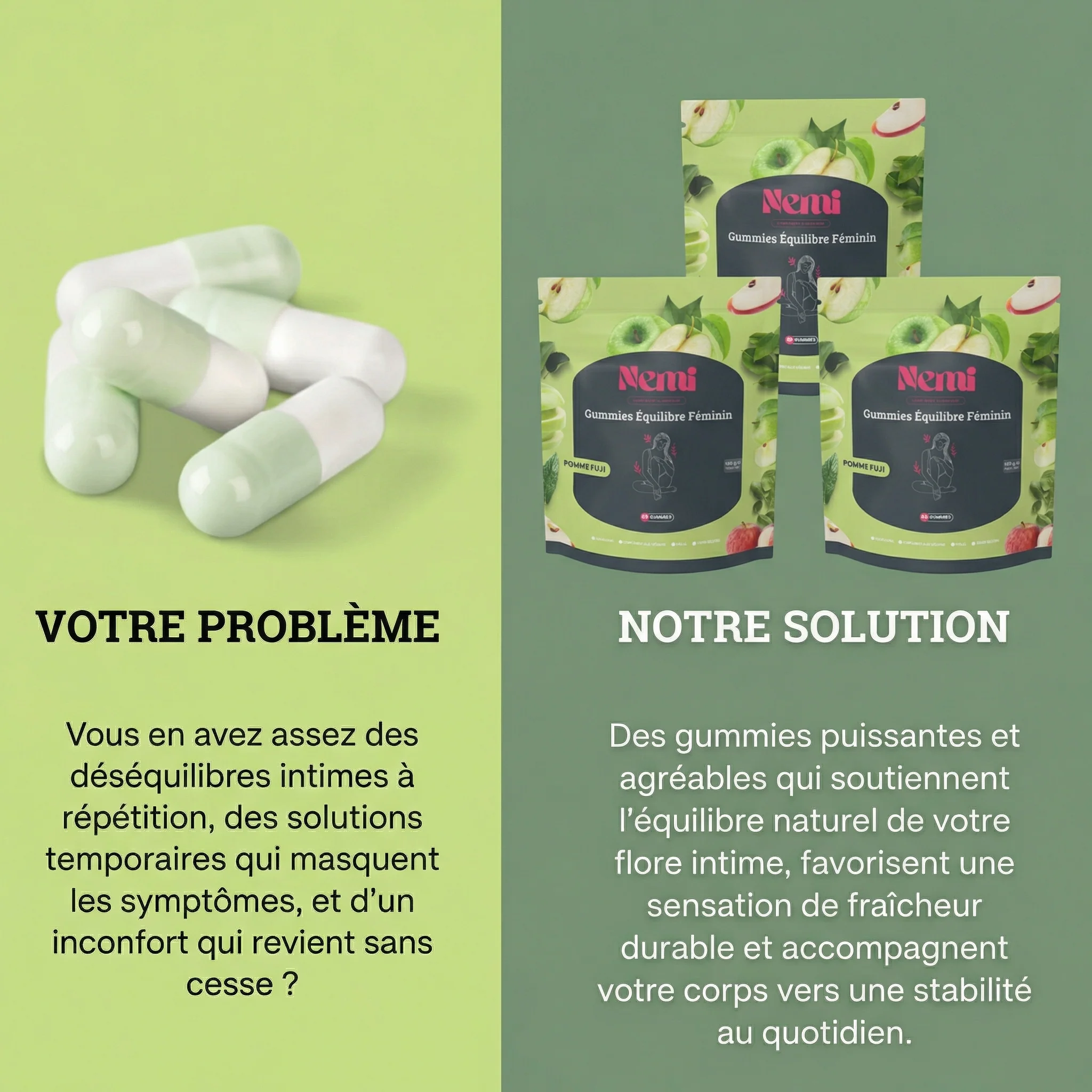 Gummies Équilibre Féminin – Pomme | 1 + 1 OFFERT - Image 8