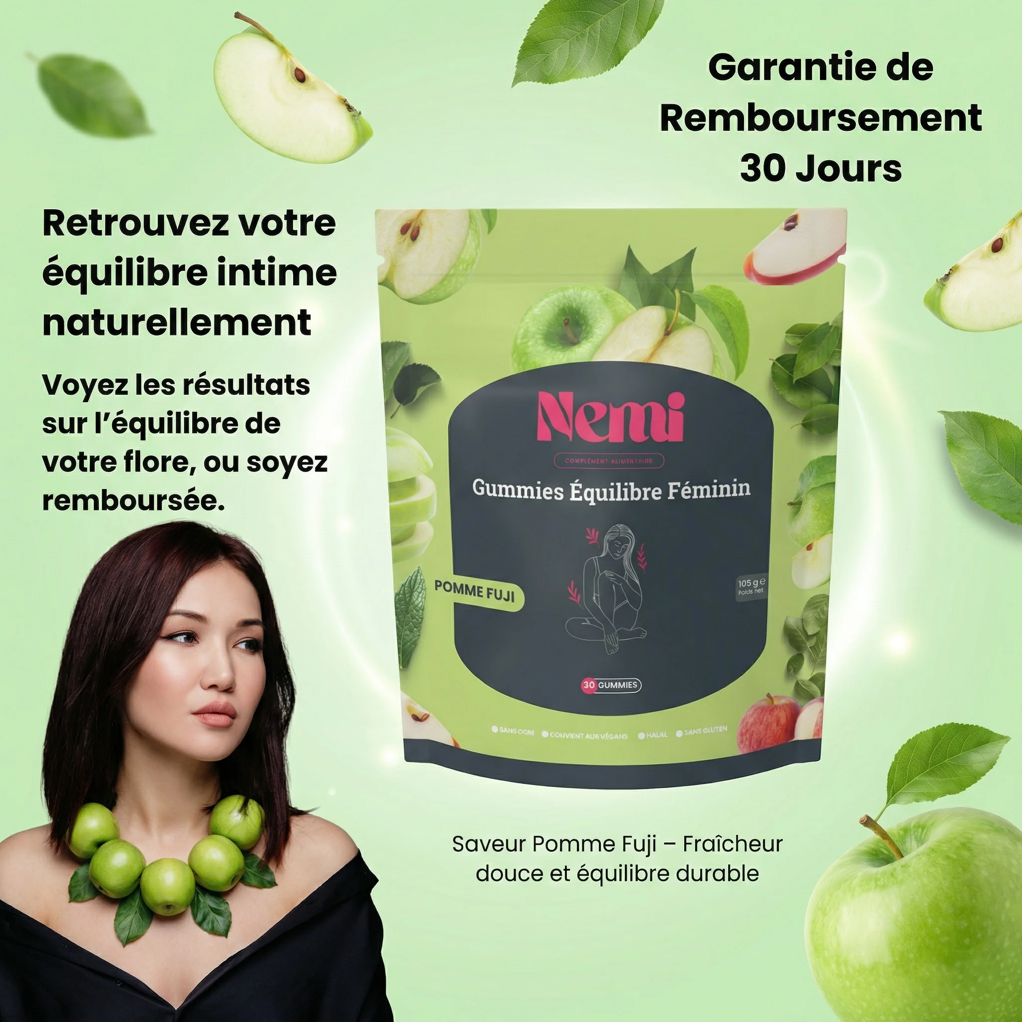 Gummies Équilibre Féminin – Pomme | 1 + 1 OFFERT - Image 9