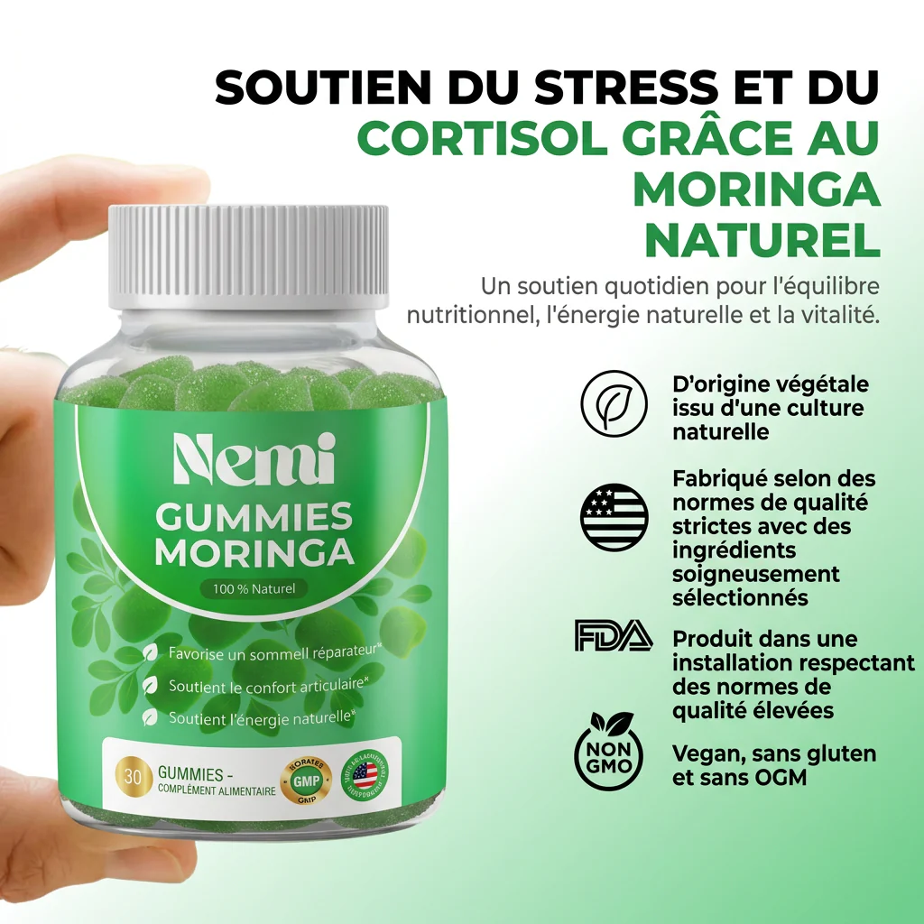 Gummies Moringa – Vitalité & Énergie Naturelle - Image 4